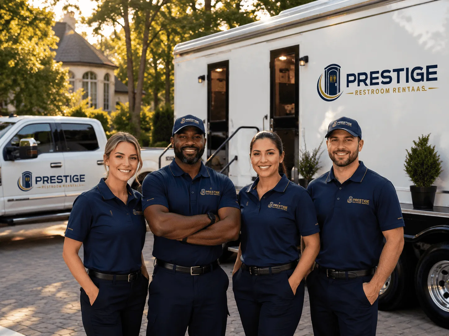 Trusted Luxury Portable Restrooms company in Crowder, OK
